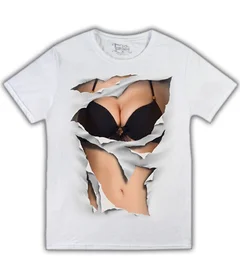 мегабюст, 3д футболки